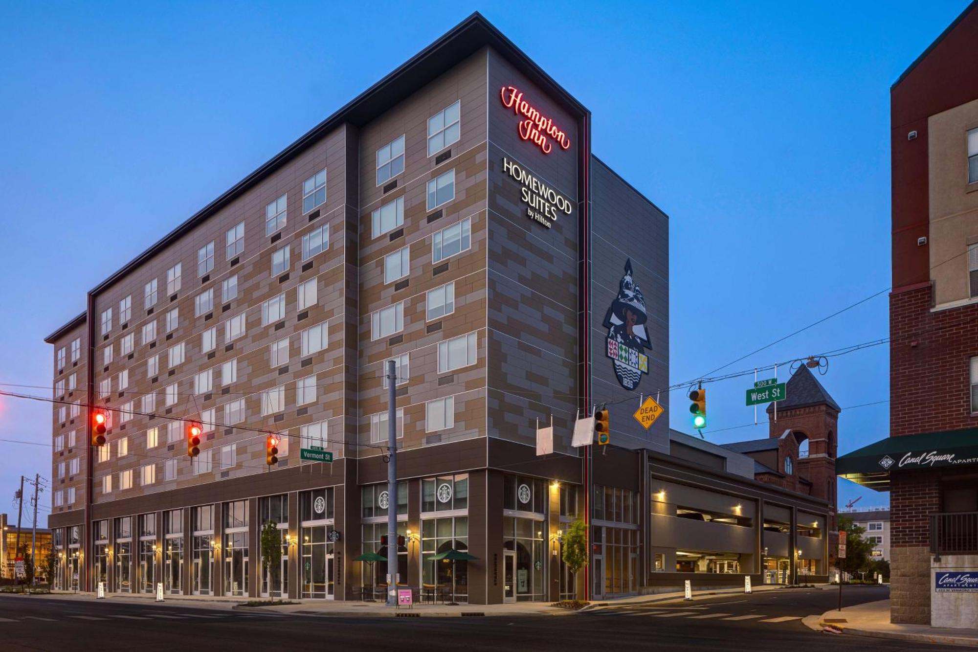 Homewood Suites By Hilton Indianapolis Downtown Iupui Екстериор снимка